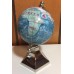 Chrome And  Gemstone Acrylic World Globe Rotating Axis 5.5”   142873983944